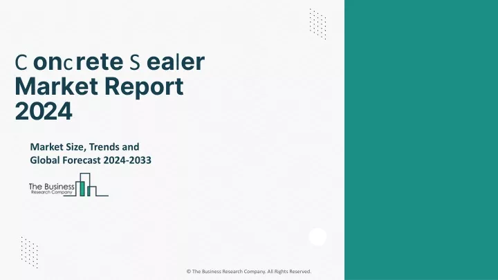 concrete sealer market report 2024