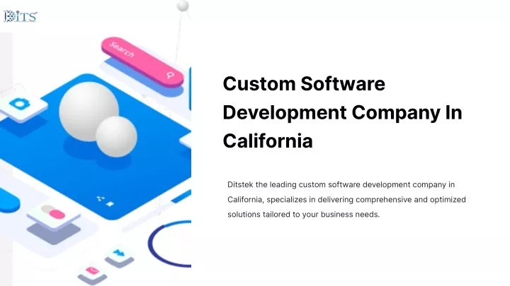 custom software development company in california