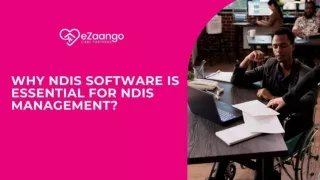 Why NDIS Software Is Essential for NDIS Management?
