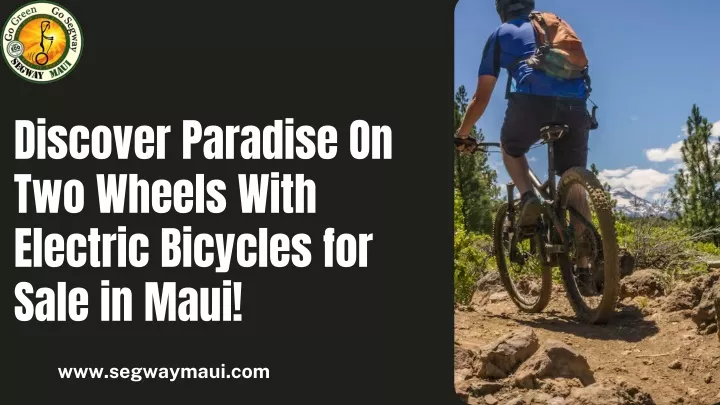 discover paradise on two wheels with electric