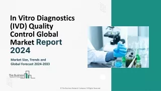 in vitro diagnostics ivd quality control global
