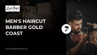 Men's Haircut Barber Gold Coast