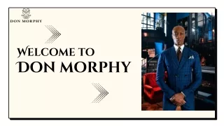 A Comprehensive Guide to Buying Men's Custom Suits Online from Don Morphy