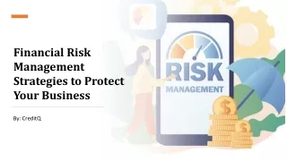 Financial Risk Management​ Strategies to Protect Your Business​