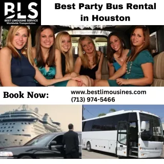 Best Party Bus Rental in Houston