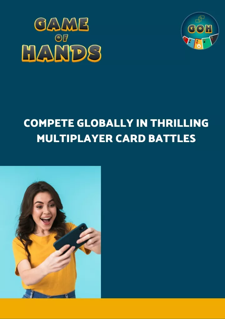 compete globally in thrilling multiplayer card