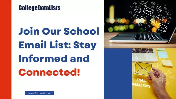 join our school email list stay informed