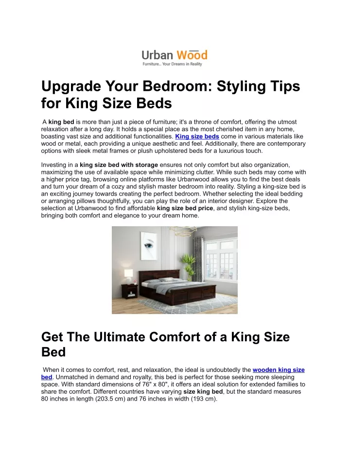 upgrade your bedroom styling tips for king size