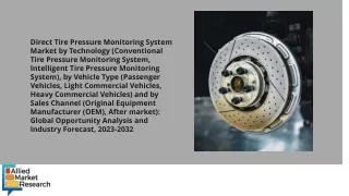 Direct Tire Pressure Monitoring System Market PDF