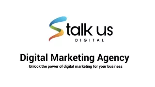 Enhance Your Online Visibility with Stalkus Digital's Exceptional Digital Market