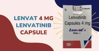 Lenvat 4 mg Lenvatinib Capsule