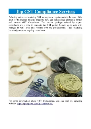 top gst compliance services