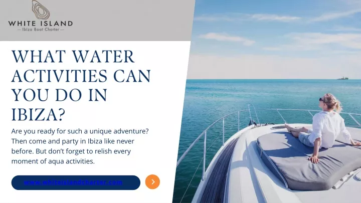 what water activities can you do in ibiza