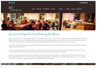 Why Should You Consider Business Event Planning Des Moines?