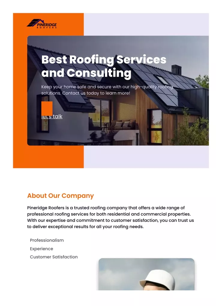 best roofing services and consulting