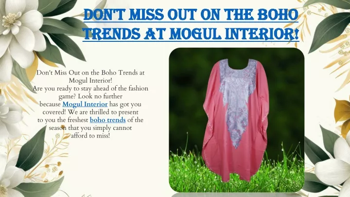 don t miss out on the boho trends at mogul