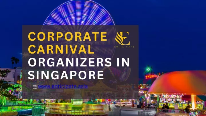 corporate carnival organizers in singapore