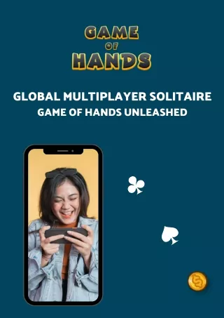 global multiplayer solitaire game of hands
