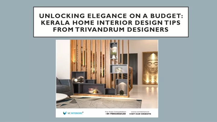 unlocking elegance on a budget kerala home interior design tips from trivandrum designers