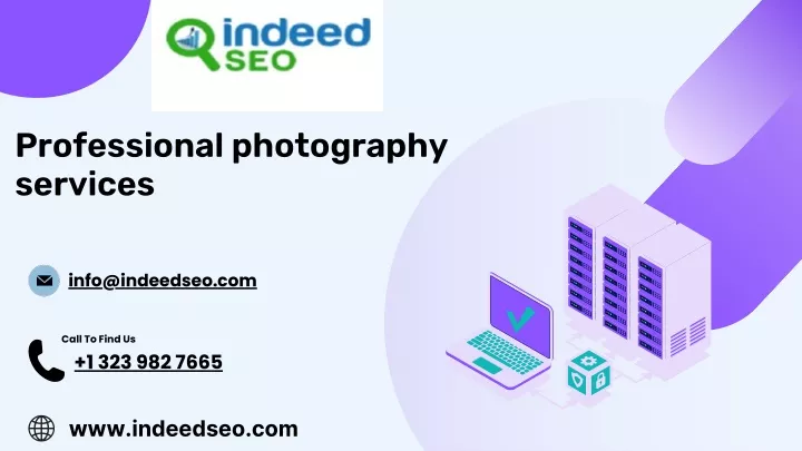 professional photography services