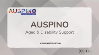 Find comprehensive Disability Support services in Adelaide from Auspino