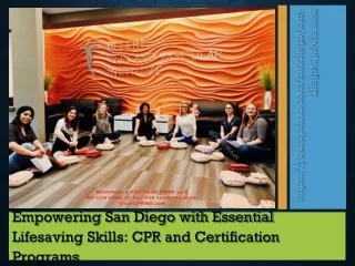 Empowering San Diego with Essential Lifesaving Skills