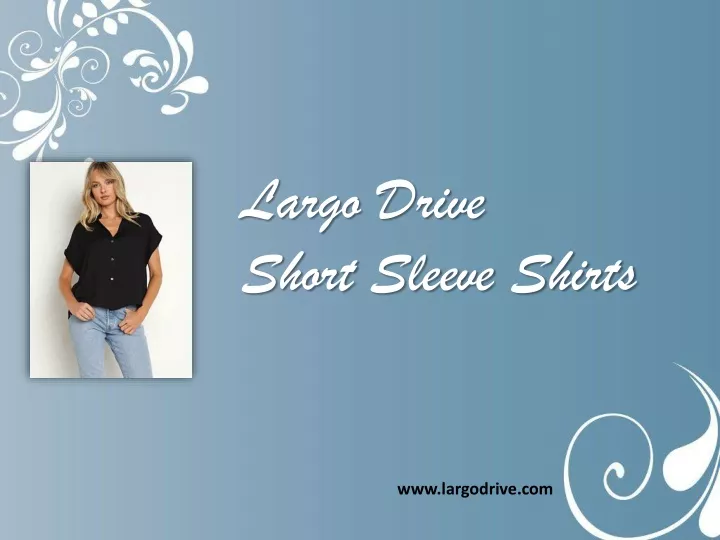 largo drive short sleeve shirts