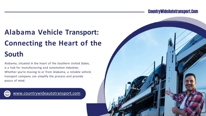 alabama vehicle transport connecting the heart of the south