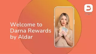 Welcome to Darna Rewards by Aldar