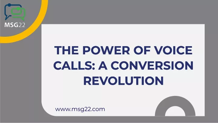 the power of voice calls a conversion revolution