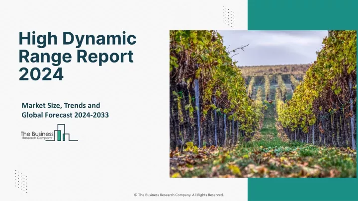 high dynamic range report 2024