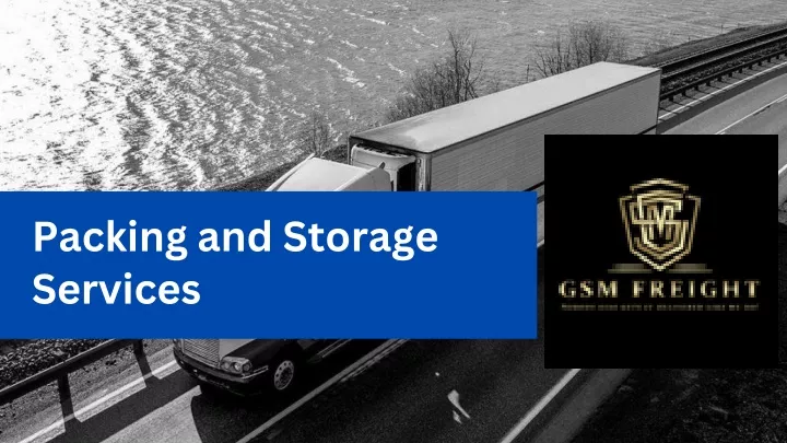 packing and storage services