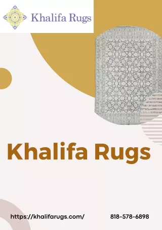 Discover Stylish Modern Rugs For Your Home | Khalifa Rugs