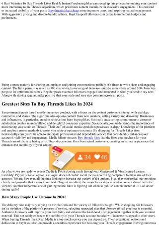 6 best websites to buy threads likes real instant