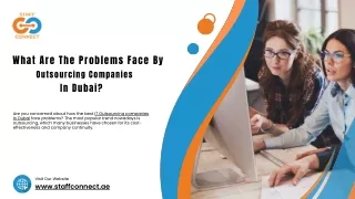What Are The Problems Face By Outsourcing Companies In Dubai?