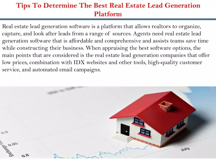 tips to determine the best real estate lead
