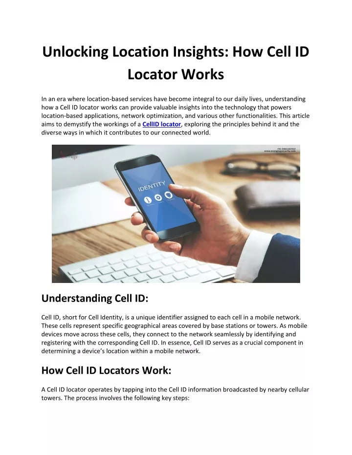 unlocking location insights how cell id locator