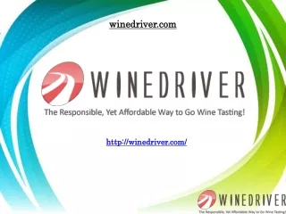 Napa wine driver