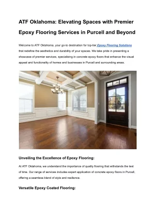 ATF Oklahoma_ Elevating Spaces with Premier Epoxy Flooring Services in Purcell and Beyond _ atfoklahoma.com