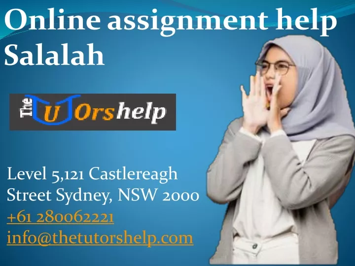 online assignment help salalah