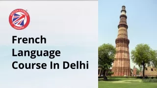 Embark on a linguistic journey with our German Language Course in Delhi