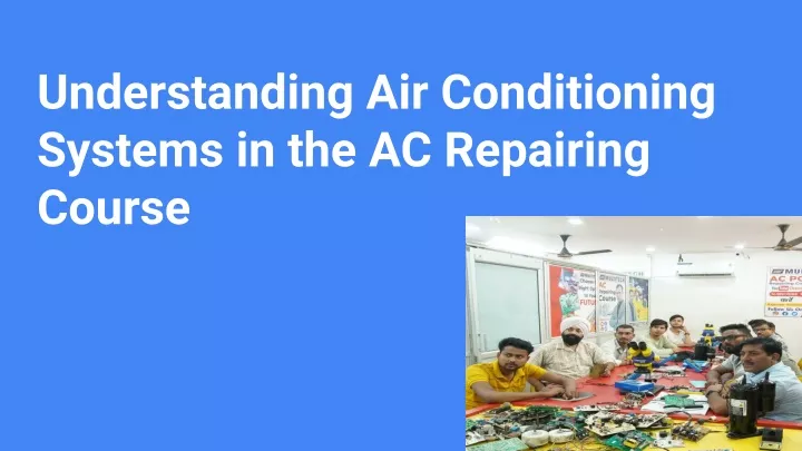 understanding air conditioning systems