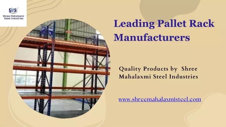 leading pallet rack manufacturers