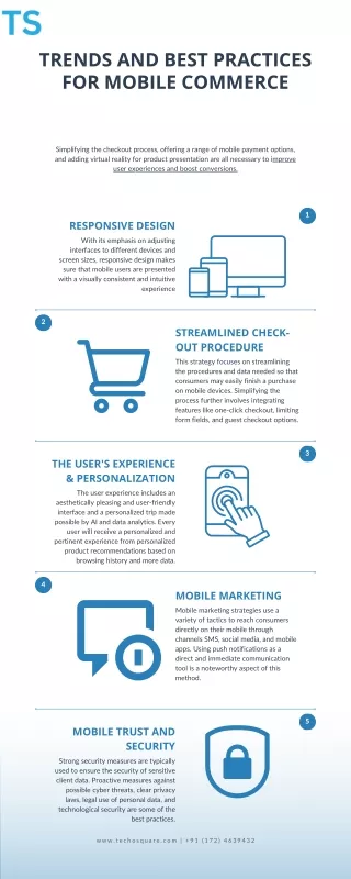 trends and best practices for mobile commerce