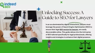 Leverage Your Legal Practice with SEO Services