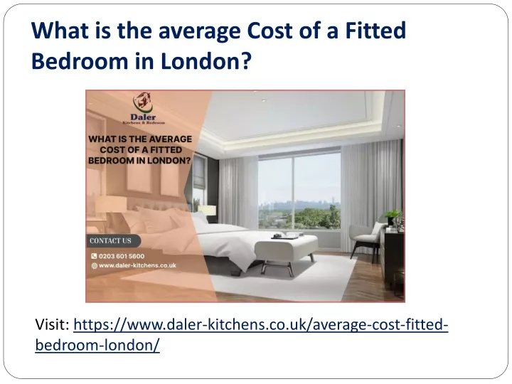 what is the average cost of a fitted bedroom