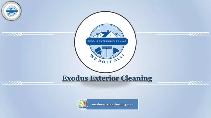 exodus exterior cleaning