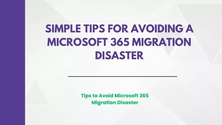 simple tips for avoiding a microsoft