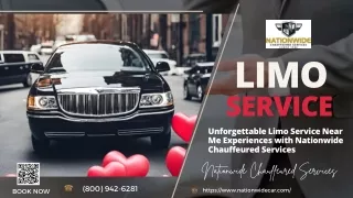 Unforgettable Limo Service Near Me Experiences with Nationwide Chauffeured Services