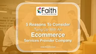 5 reasons to consider